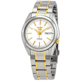 Seiko Seiko 5 Automatic White Dial Men's Watch #SNKL47J1 - Watches of America