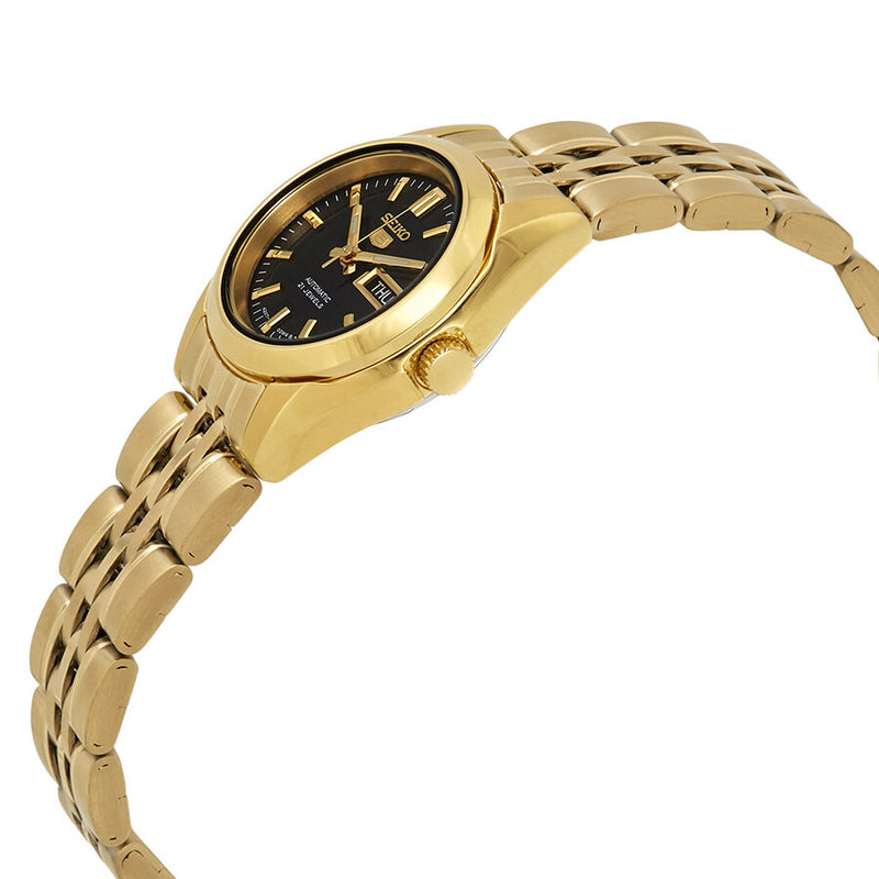Seiko Series 5 Automatic Black Dial Ladies Watch #SYMA40 - Watches of America #2