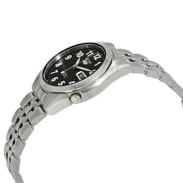 Seiko Series 5 Automatic Black Dial Men's Watch #SNK381 - Watches of America #2