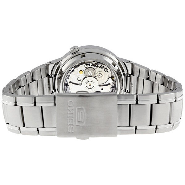 Seiko Series 5 Automatic Black Dial Stainless Steel Men's Watch #SNKA23 - Watches of America #3
