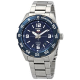 Seiko Series 5 Automatic Blue Dial Men's Watch #SRPB85 - Watches of America