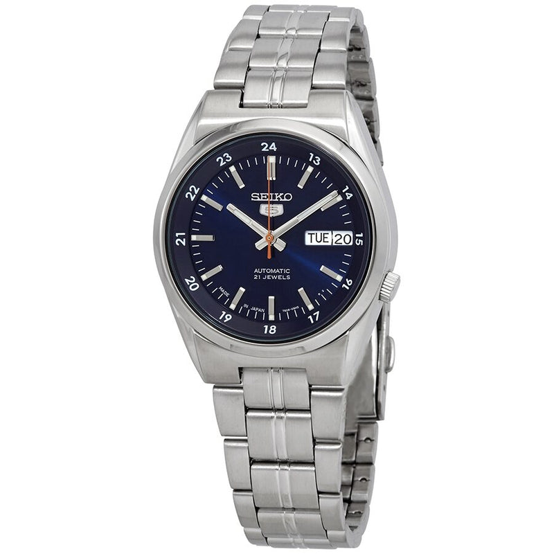 Seiko Series 5 Automatic Blue Dial Men's Watch #SNK563J1 - Watches of America