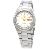 Seiko Series 5 Automatic Date-Day White Dial Men's Watch #SNKC47J1 - Watches of America