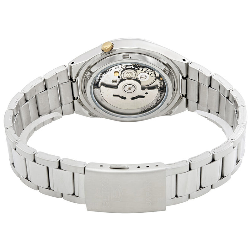 Seiko Series 5 Automatic Date-Day White Dial Men's Watch #SNKC47J1 - Watches of America #3