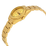 Seiko Series 5 Automatic Gold Dial Ladies Watch #SYMK20 - Watches of America #2