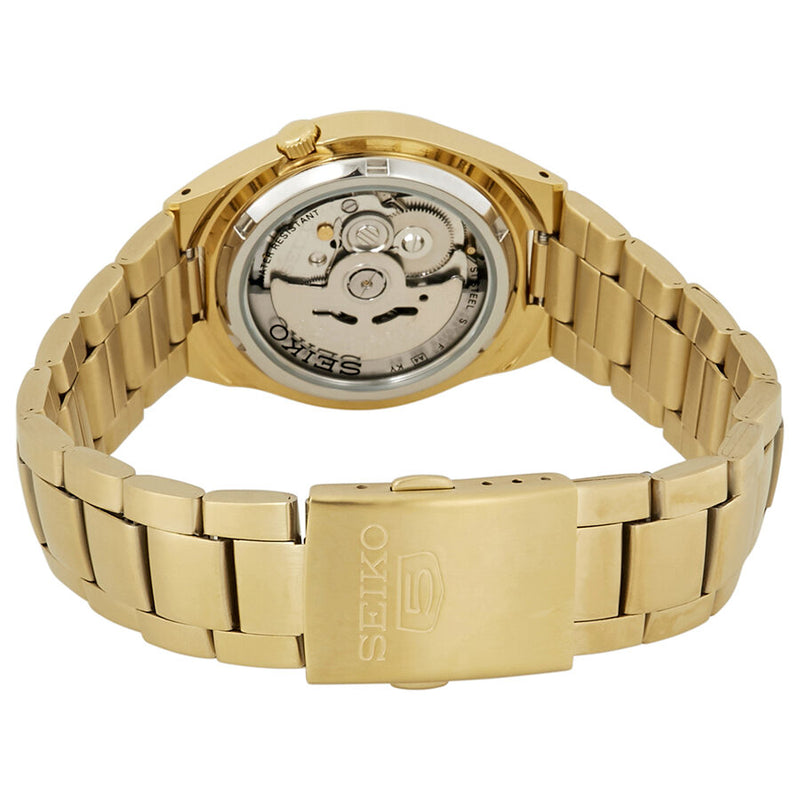Seiko Series 5 Automatic Gold Dial Men's Watch #SNK610 - Watches of America #3