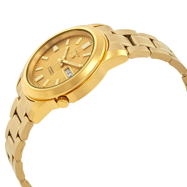 Seiko Series 5 Automatic Gold Dial Men's Watch #SNKK20 - Watches of America #2