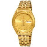 Seiko Series 5 Automatic Gold Dial Men's Watch #SNKL28 - Watches of America