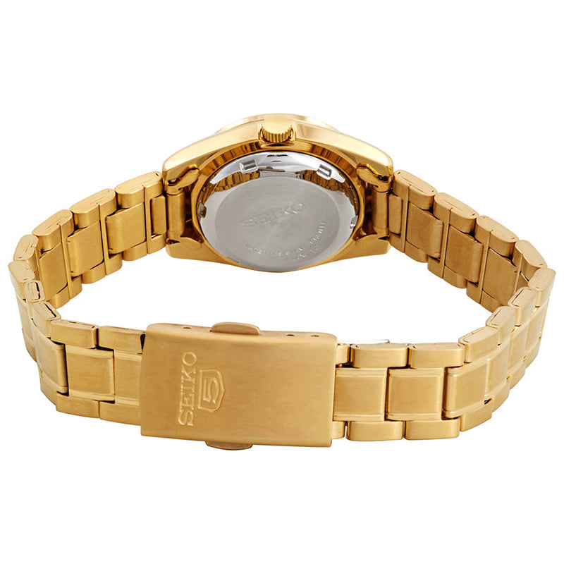 Seiko Series 5 Automatic White Dial Ladies Watch #SYMK30 - Watches of America #3