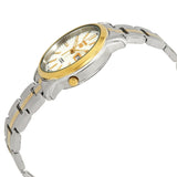 Seiko Series 5 Automatic White Dial Two-tone Men's Watch #SNKL84 - Watches of America #2