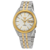 Seiko Silver Dial Two-tone Men's Watch #SNKL24 - Watches of America