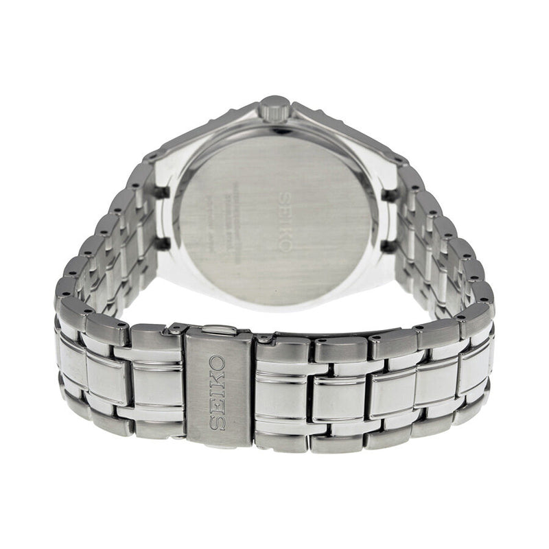 Seiko Solar Black Dial Men's Watch #SNE215 - Watches of America #3