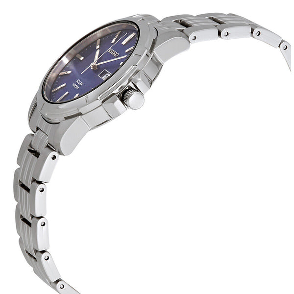 Seiko Solar Blue Dial Men's Watch #SNE501 - Watches of America #2