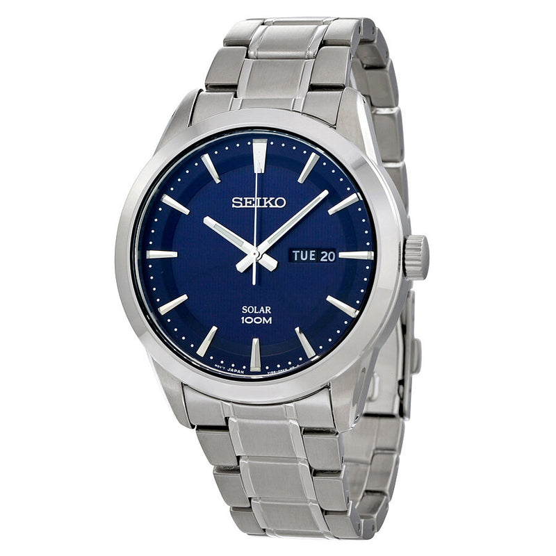 Seiko solar mens watch sale