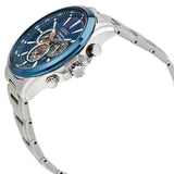 Seiko Solar Chronograph Blue Dial Men's Watch #SSC495 - Watches of America #2