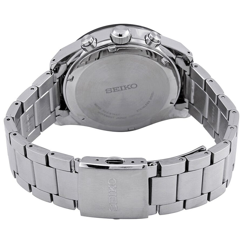 Seiko Solar Chronograph Quartz Blue Dial Men's Watch #SSC717 - Watches of America #3