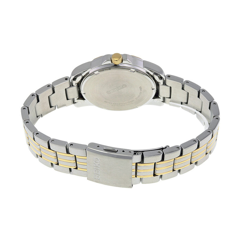 Seiko Solar Gray Dial Two-tone Men's Watch #SNE098 - Watches of America #3