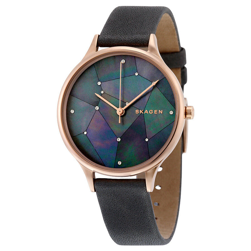 Skagen Anita Grey Crystal Constellation Dial Ladies Watch SKW2390 - Watches of America