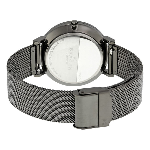 Skagen Hald Grey Dial Gunmetal PVD Ladies Watch SKW2507 - Watches of America #3