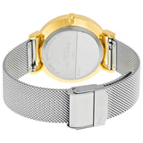 Skagen Hald Silver Dial Steel and Yellow Gold PVD Ladies Watch SKW2508 - Watches of America #3