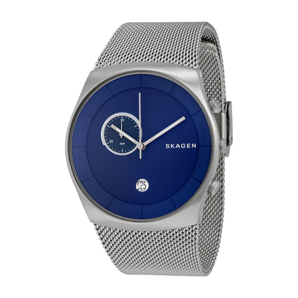 Skagen Havene Chronograph Blue Dial Men's Watch SKW6185 - Watches of America