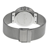 Skagen Leonora  Silver Dial Stainless Steel Mesh Ladies Watch SKW2004 - Watches of America #3
