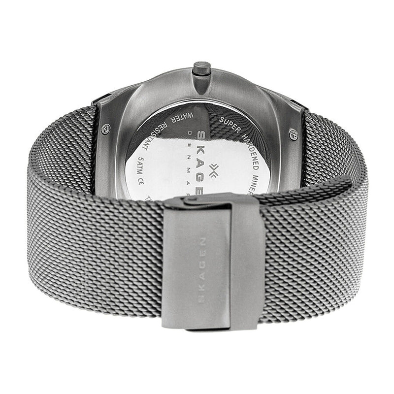 Skagen Melbye Grey Dial Grey Mesh Men's Watch #SKW6007 - Watches of America #3