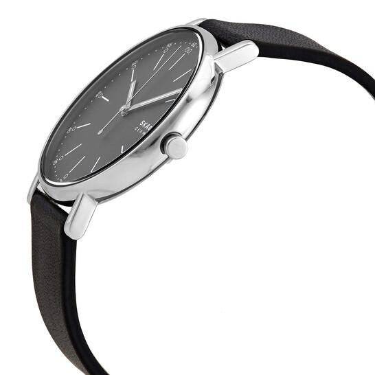 Skagen Signatur Reloj de cuarzo con esfera gris para hombre SKW6654