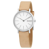 Skagen Signatur Quartz White Dial Ladies Watch #SKW2839 - Watches of America