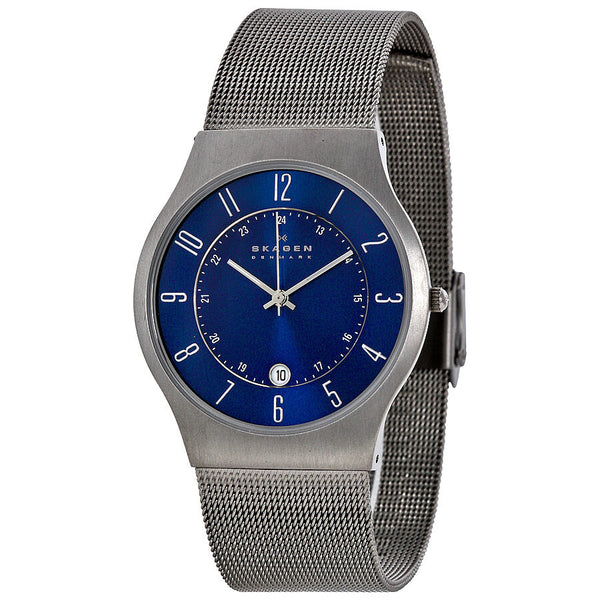 Skagen Titanium Steel Mesh Men's Watch 233XLTTN - Watches of America