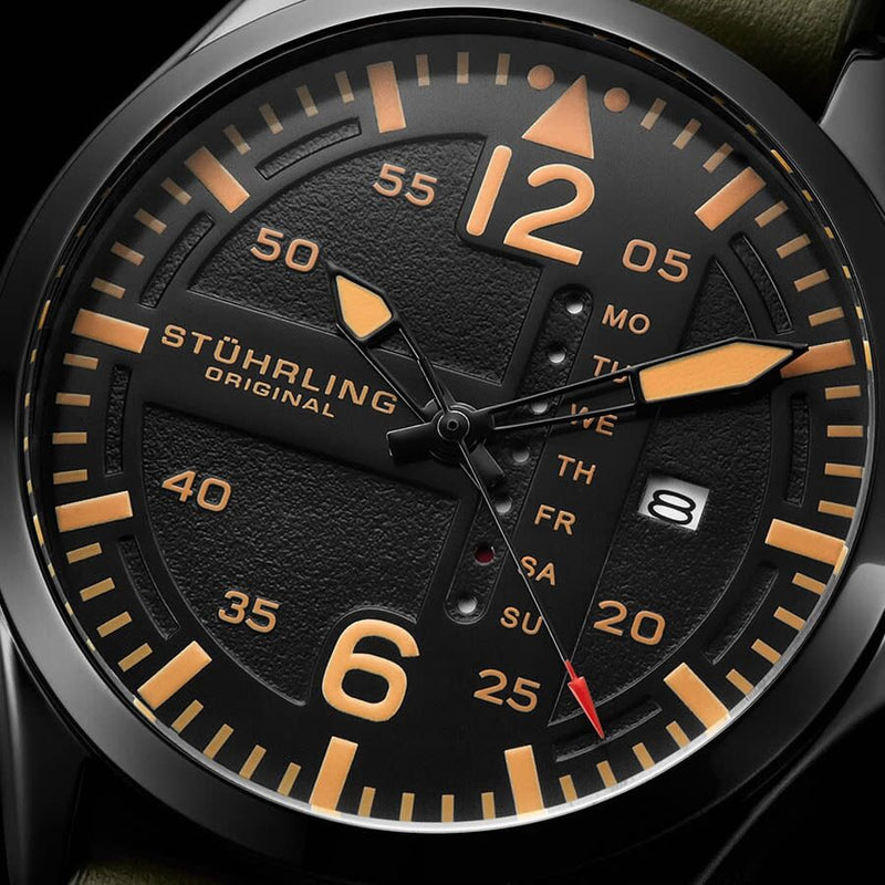 Stuhrling original aviator sale watch