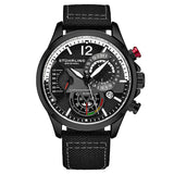 Stuhrling Original Aviator Quartz Black Dial Men's Watch #M13576 - Watches of America