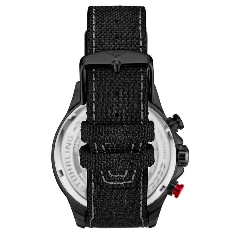 Stuhrling Original Aviator Quartz Black Dial Men's Watch #M13576 - Watches of America #2