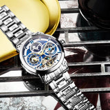 Stuhrling Original Legacy Automatic Blue Dial Men's Watch #M13513 - Watches of America #4