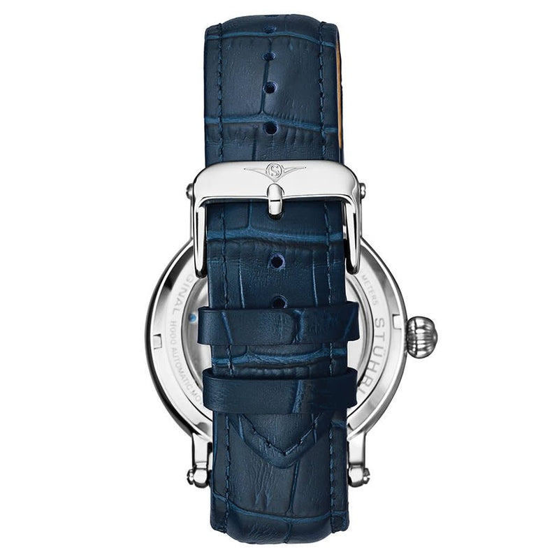 Stuhrling Original Legacy Automatic Blue Dial Men's Watch #M13580 - Watches of America #2