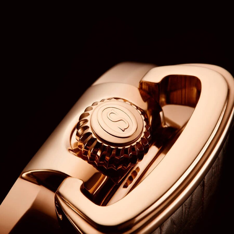 Stuhrling Original Legacy Automatic Beige Skeleton Dial Men's Watch #M13499 - Watches of America #6