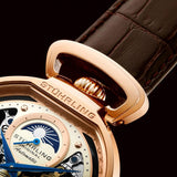 Stuhrling Original Legacy Automatic Beige Skeleton Dial Men's Watch #M13499 - Watches of America #7