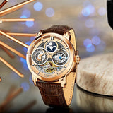 Stuhrling Original Legacy Automatic Rose Gold Dial Men's Watch #M13521 - Watches of America #3