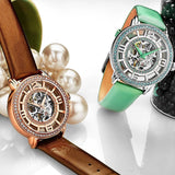 Stuhrling Original Legacy Automatic Silver Dial Ladies Watch #M13609 - Watches of America #3