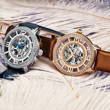 Stuhrling Original Legacy Automatic Silver Dial Ladies Watch #M13609 - Watches of America #4
