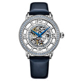Stuhrling Original Legacy Automatic Silver Dial Ladies Watch #M13610 - Watches of America