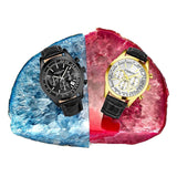 Stuhrling Original Monaco Quartz Black Dial Men's Watch #M13651 - Watches of America #5