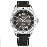 Stuhrling Original Monaco Quartz Black Dial Men's Watch #M13669 - Watches of America