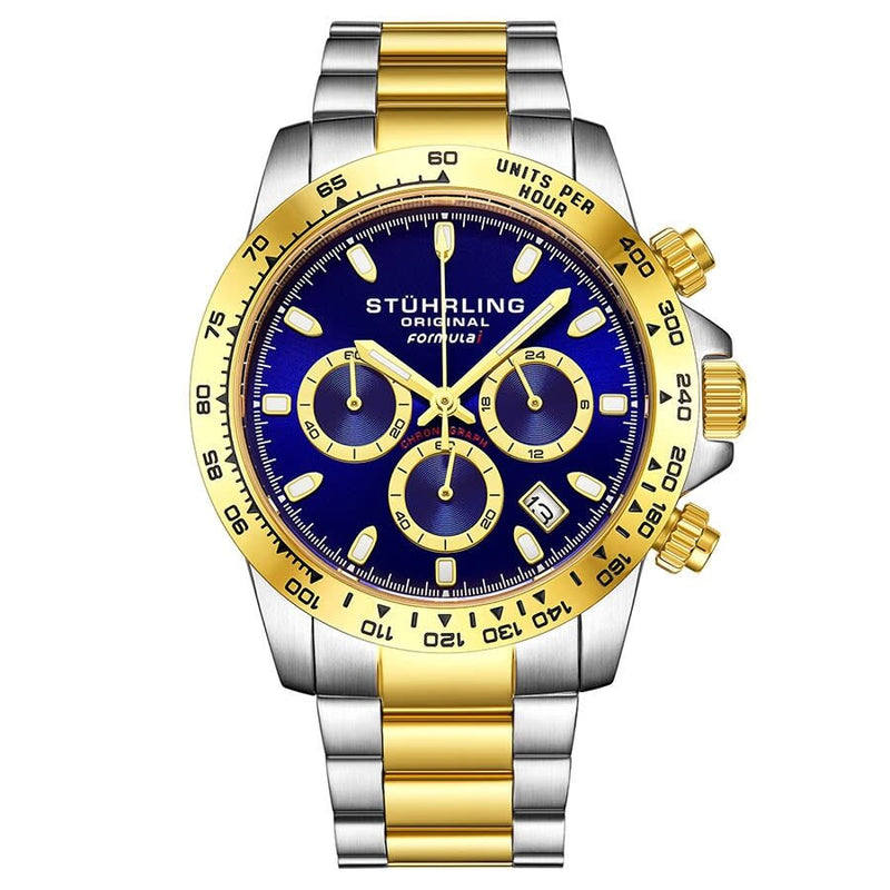 Stuhrling blue online watch