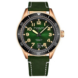 Stuhrling Original Monaco Quartz Green Dial Men's Watch #M13665 - Watches of America