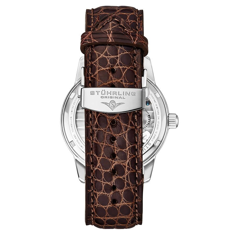Stuhrling Original Tourbillon Hand Wind Men's Watch #M13674 - Watches of America #2