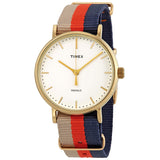 Timex Fairfield Cream Dial Unisex Watch #TW2P91600 - Watches of America