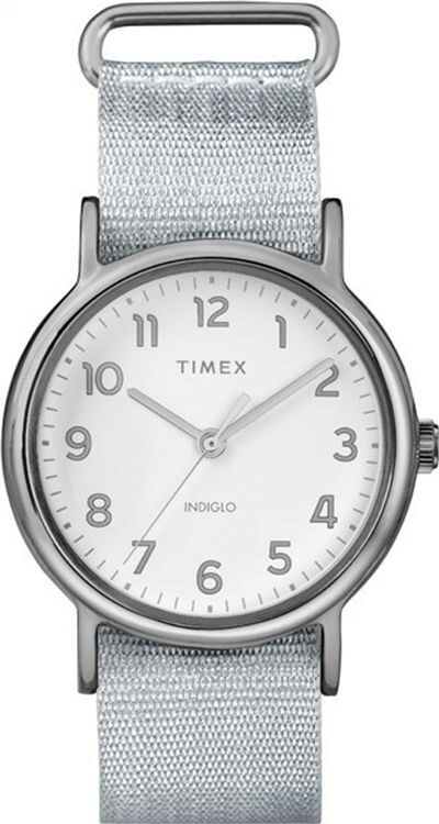 Timex Weekender Quartz White Dial Ladies Watch #TW2R92500 - Watches of America