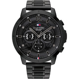 Tommy Hilfiger Luca Black Steel Men's Watch  1710494 - Watches of America