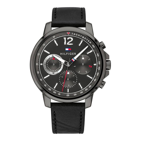 Tommy Hilfiger Chronograph Black Dial Men's Watch  1791533 - Watches of America